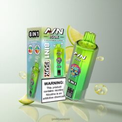 AIVONO AIM 150K ディスポーザブルベイプ 58ml 大容量 150000パフ クアッドメッシュコイル 1.2Ω 卸売業者 日本