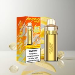 AIVONO AIM AIPOD 30000 デュアルメッシュコイル Disposable Pod Device with Sour Mango Pineapple 卸売業者 日本