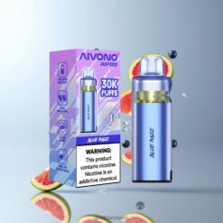 AIVONO AIM AIPOD 30000 デュアルメッシュコイル & 透明タンク Disposable Pod Device Blue Razz 卸売業者 日本