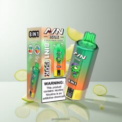 AIVONO AIM AVN 150K Puffs Disposable Vape 58ml クアッドメッシュコイル 卸売業者 日本