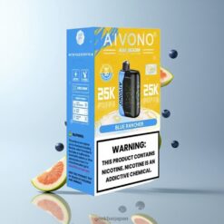 AIVONO AIM BOOM 25000 Puffs Disposable Vape – デュアルメッシュコイル1.0Ω & スターティングスカイスクリーン 卸売業者 日本