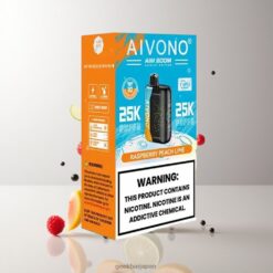 AIVONO AIM BOOM 25000 Puffs Disposable Vape デュアルメッシュコイル1.0Ω & スターマイクロフレキシブルスクリーン卸売業者 日本