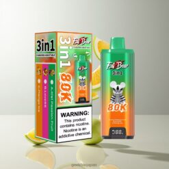 AIVONO AIM FATBEAR 80K デュアルメッシュコイル 0.8Ω 使い捨てベイプ 卸売業者 日本
