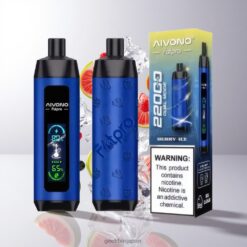 AIVONO AIM FATPRO 22000 Puffs Disposable Vape 28ml 超大容量 18250-650mAh 純コバルト バッテリー 卸売業者 日本