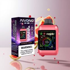 AIVONO AIM FLASH 35000 35,000パフ デュアルメッシュコイル ラズベリーチェリー 卸売業者 日本