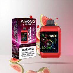 AIVONO AIM FLASH 35000 デュアルメッシュコイル搭載 35,000パフ 使い捨てベイプ Strawberry Watermelon 卸売業者 日本