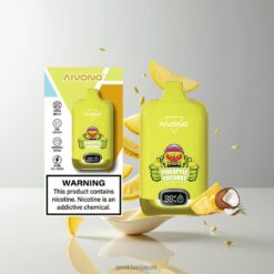 AIVONO AIM FREAK 13000 パイナップルココナッツ コンパクトパワー ボールドフレーバー 卸売業者 日本