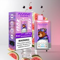AIVONO AVN MATE 120K チェリーコーラ-ウォーターメロンアイス 業界最高の120,000パフと36mlリキッド容量で持続性を再定義 卸売業者 日本