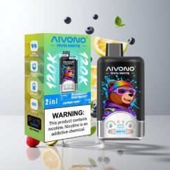 AIVONO AVN MATE 120K ブルーベリーラズベリーレモンミント 業界最高クラス120,000パフ 超長期使用可能 カスタマイズ可能 電子タバコ 卸売業者 日本