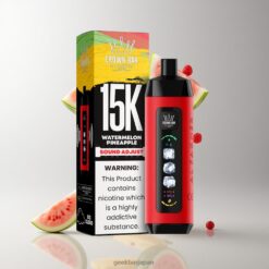 Al Fakher 15k Ice Adjust Sound デュアルモード MTL & DTL 対応 15,000mAh大容量バッテリー カスタマイズ可能な冷却機能 卸売業者 日本