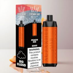 Al Fakher Crown Bar 8000 充電式ディスポーザブルベイプ 600mAhバッテリー 18mlプレフィルド 卸売業者 日本