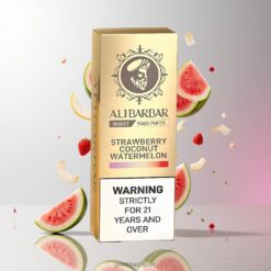 Alibarbar Ingot 9000 Puffs 22ml リキッド容量 2350mah バッテリー容量 LEDディスプレイ Strawberry Coconut Watermelon 卸売業者 日本