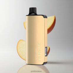 Alibarbar Ingot 9000 Puffs 22ml E-liquid容量 2350mahバッテリー 非充電式 LEDディスプレイ ダブルアップル 卸売業者 日本