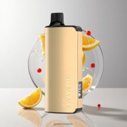 Alibarbar Ingot 9000 Puffs 22ml E-liquid容量 2350mahバッテリー容量 卸売業者 日本 LEDディスプレイ付き