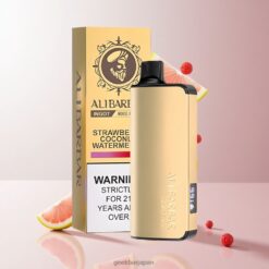 Alibarbar Ingot 9000 Puffs 22mlリキッド容量＆2350mahバッテリー容量 使い捨てベイプ Pink Lemon 卸売業者 日本