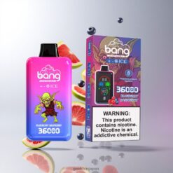 Bang 36000 DSK026 指紋認証パワー調整 36,000パフス Disposable Vape 卸売業者 日本