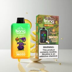 Bang 36000 Power デュアルメッシュコイル フィンガープリントパワーレギュレーション ディスポーザブルベイプ DSK026 卸売業者 日本