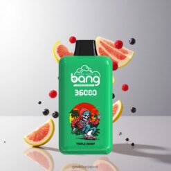 BANG 36000 Power 指紋パワー調節可能 大容量40ml デュアルメッシュコイル 卸売業者 日本