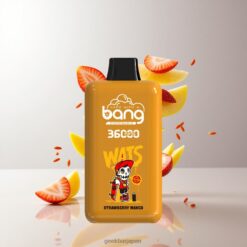 BANG 36000 Power 指紋認証パワー調整搭載 ディスポーザブルベイプ 卸売業者 日本