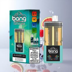 Bang 60K DSK037 ブルーベリーアイス-ブルーベリーレーズベリー 60,000パフ 2-in-1デュアルフレーバー リフィル可能 卸売業者 日本