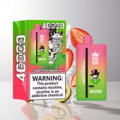 Bang Blaze 40000 Disposable VapeDSK041デュアルプロファイル技術搭載 40,000パフ & 40ml容量の革新的なデザイン Strawberry Ice-Strawberry Kiwi 卸売業者 日本向け
