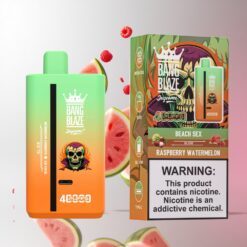 Bang Blaze 40000 DSK041 デュアルプロファイル・40,000パフ ディスポーザブルベイプ Beach Sex-Raspberry Watermelon 卸売業者 日本