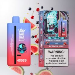 Bang Blaze 40000 DSK041 デュアルプロファイル技術搭載 ブルーベリークランベリーチェリーウォーターメロンチェリー 40,000パフ 卸売業者 日本
