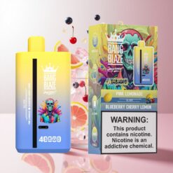 Bang Blaze 40000 DSK041 デュアルプロファイル＆40,000パフ Disposable Vape Pink Lemonade-Blueberry Cherry Lemon 卸売業者 日本
