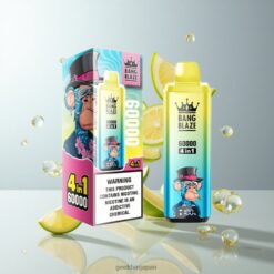 Bang Blaze 60000 4in1 60K DSK050 Vape世界初の4-in-1クアッドポッド フレーバーレボリューション 卸売業者 日本
