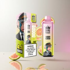 Bang Blaze 60000 4in1 60K DSK050 Vape世界初の4-in-1クワッドポッド・フレーバー革命 650mAh充電式バッテリー 卸売業者 日本