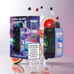 BANG BLAZE Starry Sky DSK053 50000パフ 使い捨てベイプ Cranberry Grape Ice 550mAh リチャージャブル 1.0Ω 卸売業者 日本
