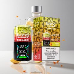 BANG TORANADO DSK031B40K最大40,000パフ 850mAh バッテリー リチャージャブル 使い捨てベイプ 卸売業者 日本