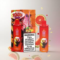 BANGKING Triple 100000 DSK043 パフス ディスポーザブル ベイプ100,000パフスの驚異的な寿命 & Tropical Fruit-Strawberry Watermelon-Lemon Peach 卸売業者 日本