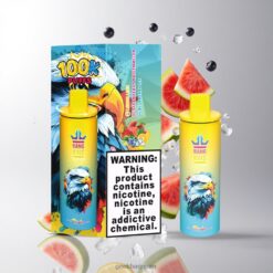BANGKING Triple 100000 DSK043 Puffs Disposable Vape Lemon Line-Strawberry Watermelon-Blueberry Ice トリプルブレンドフレーバーシステム＆10万パフの耐久性 卸売業者 日本