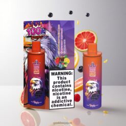 BANGKING Triple 100000 DSK043 Puffs Disposable Vape Strawberry Vallina Coke-Blueberry Raspberry-Lemon Line 卸売業者 日本 トリプルブレンドフレーバーシステム & 100,000パフ