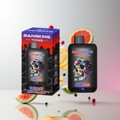 BANGKING Twins 50K 50000 Puffs DSK054 デュアルフレーバー 56ml リキッド容量 650mAh バッテリー 卸売業者 日本