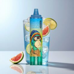 「Fumot RandM Tornado 15000 Puffs」25mlリキッド容量 & 850mAhバッテリー 卸売業者 日本 Blue Razz Lemonade