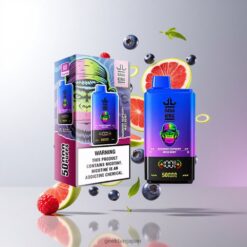 ブルーベリーラズベリーミックスベリー BANGKING 50000 DSK042 50ml プリフィルド Puffs Disposable Vape 卸売業者 日本
