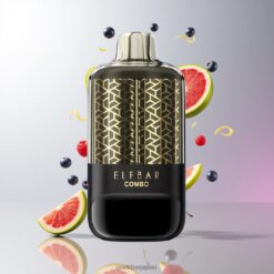 ELF BAR COMBO 25000 Puffs Disposable Vape ブルーベリーサワーラズベリー＆チェリー バッテリー容量700mAh 卸売業者 日本