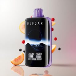 ELF BAR Moonnight 40000 Puffs ディスポーザブル ベイプ 40,000パフ 大容量 リチャージャブルマッシュコイル卸売業者 日本 Peach Berry