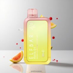Elf Bar Raya D1 13000 Puffs リチャージャブル ディスポーザブル ベイプ 18ml プレフィルド 卸売業者 日本 Mango Strawberry Ice Cream