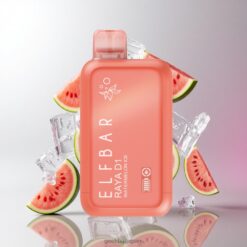 Elf Bar Raya D1 13000パフ リチャージ可能な使い捨てベイプ 18ml プレフィルド 卸売業者 日本
