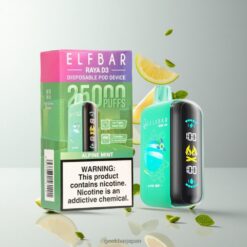 ELF BAR RAYA D3 25000 Puffs Disposable Vape 23ml 充電式 850mAh 大画面ディスプレイ 卸売業者 日本