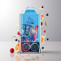 Fumot Leopard 40K Puffs Disposable Vape Dual Mesh 700mAhバッテリー タイプC充電 Mixed Berries 卸売業者 日本