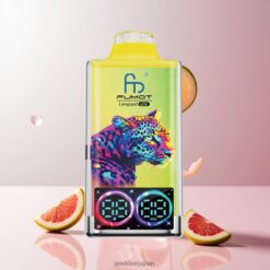 Fumot Leopard 40K Puffs Disposable Vape デュアルメッシュ 700mAhバッテリー ピンクレモネード 卸売業者 日本