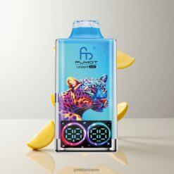Fumot Leopard 40K Puffs Disposable Vape デュアルメッシュ 700mAhバッテリー ピーチーマンゴーパイナップル 卸売業者 日本