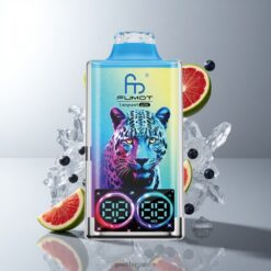Fumot Leopard 40K Puffs Disposable Vape デュアルメッシュ 700mAhバッテリー 卸売業者 日本 Black Dragon Ice