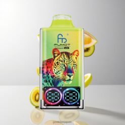 Fumot Leopard 40K Puffs Disposable Vape デュアルメッシュ & 700mAhバッテリー Kiwi Passion Fruit Guava 卸売業者 日本
