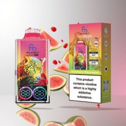 Fumot Leopard 40K Puffs Disposable Vape Strawberry Watermelon デュアルメッシュ & 700mAhバッテリー 卸売業者 日本