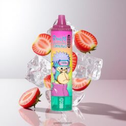 Fumot RandM Tornado 15000 Puffs 25ml メッシュコイル ストロベリーアイス 卸売業者 日本